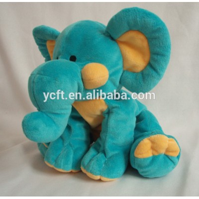 08403 plush and stuffed sitting elephant toy