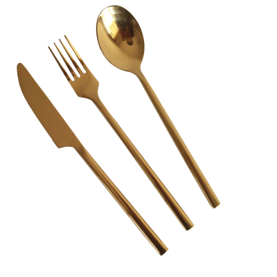 2300 golden forged cutlery set