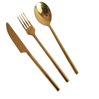 2300 golden forged cutlery set