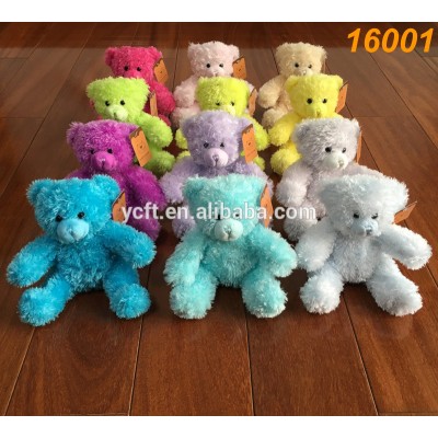 16001 various colours plush teddy bears