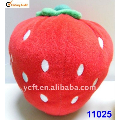 plush and stuffed Strawberry toy,stuffed Fruit toys -11025